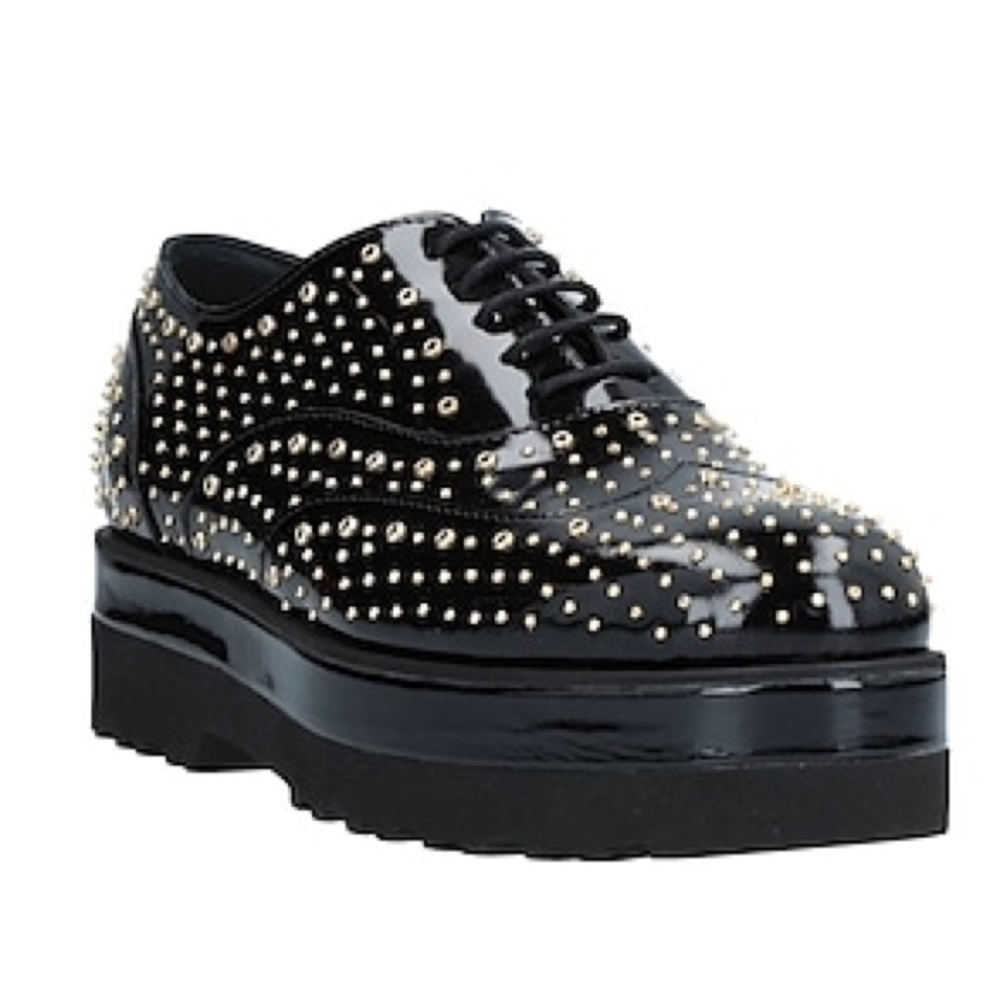 Hogan Patent Leather Oxfords